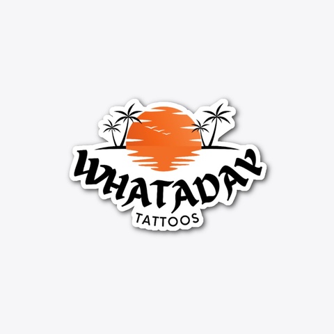 What A Day Tattoos Standard áo T-Shirt Front