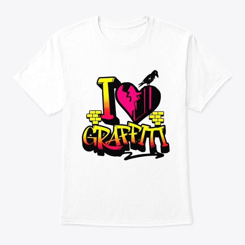 I Love Graffiti T Shirt