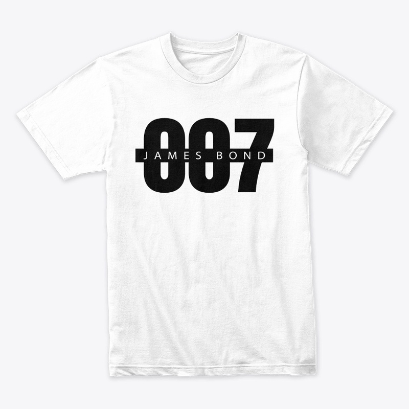 James Bond 007 Hoodie and T-shirt Design