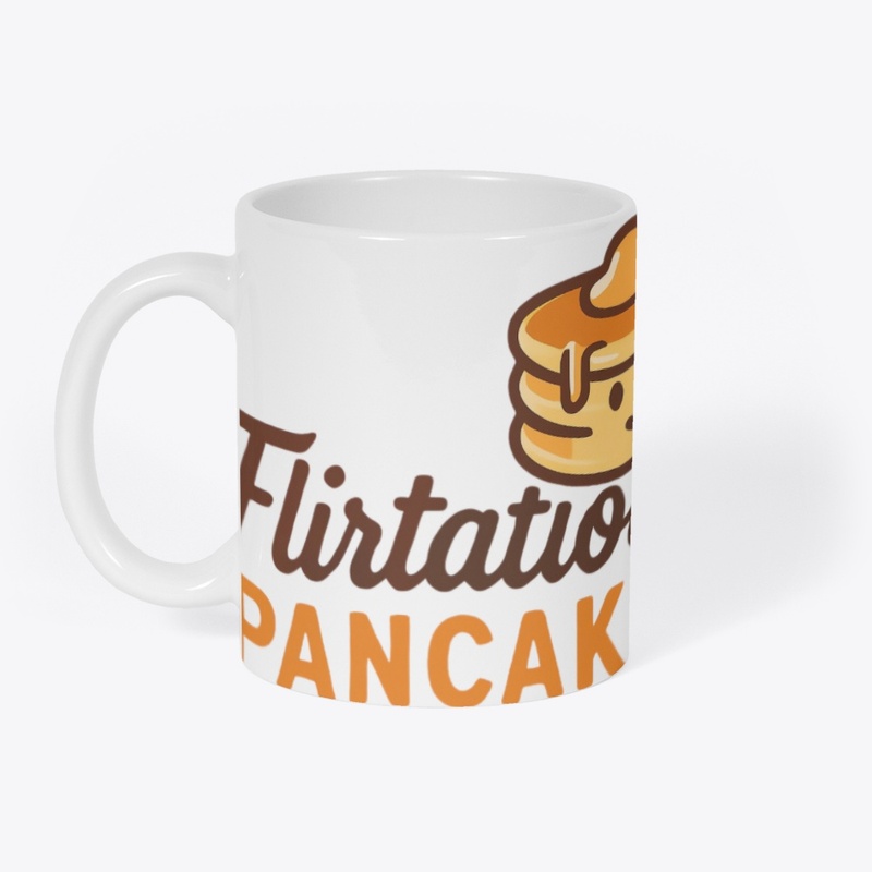 Flirtatious Pancakes Logo Merch