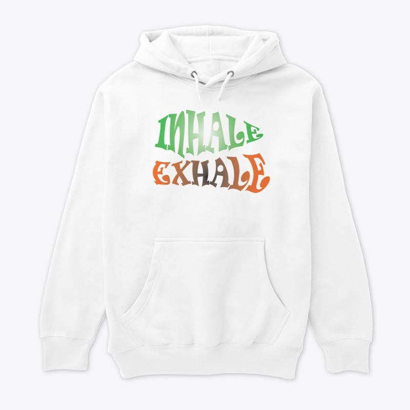 NEW INHALE EXHALE T-SHIRTS