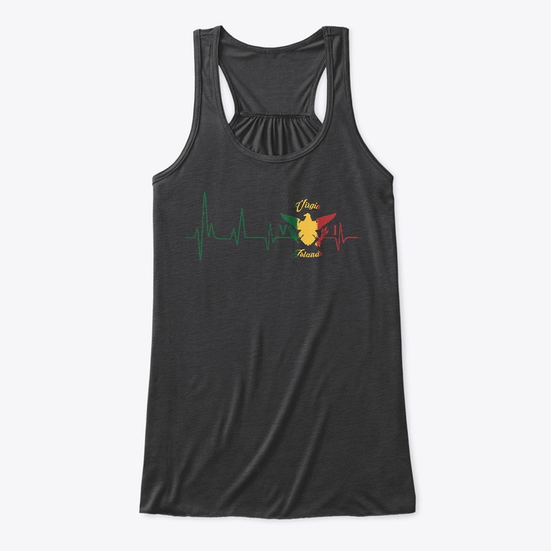 VIRGIN ISLANDS HEART BEAT TEE