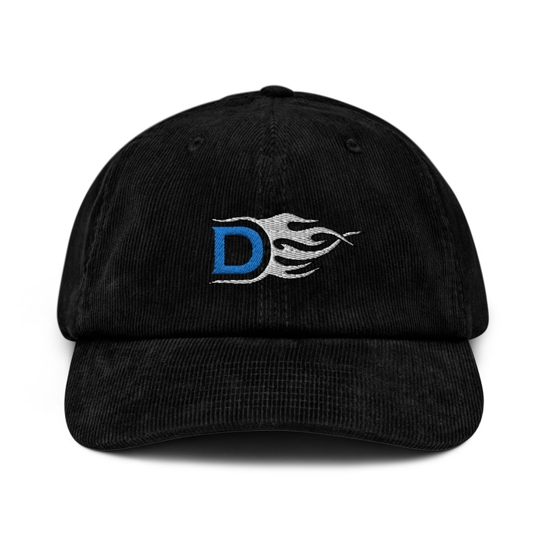 D9 - Black with blue/grey logo