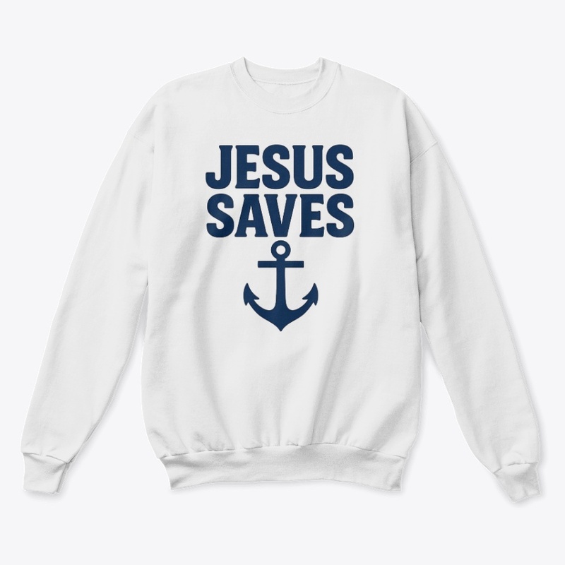 Jesus Saves Anchor of Hope
