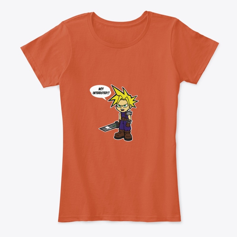 Cloud Strife Not Interested