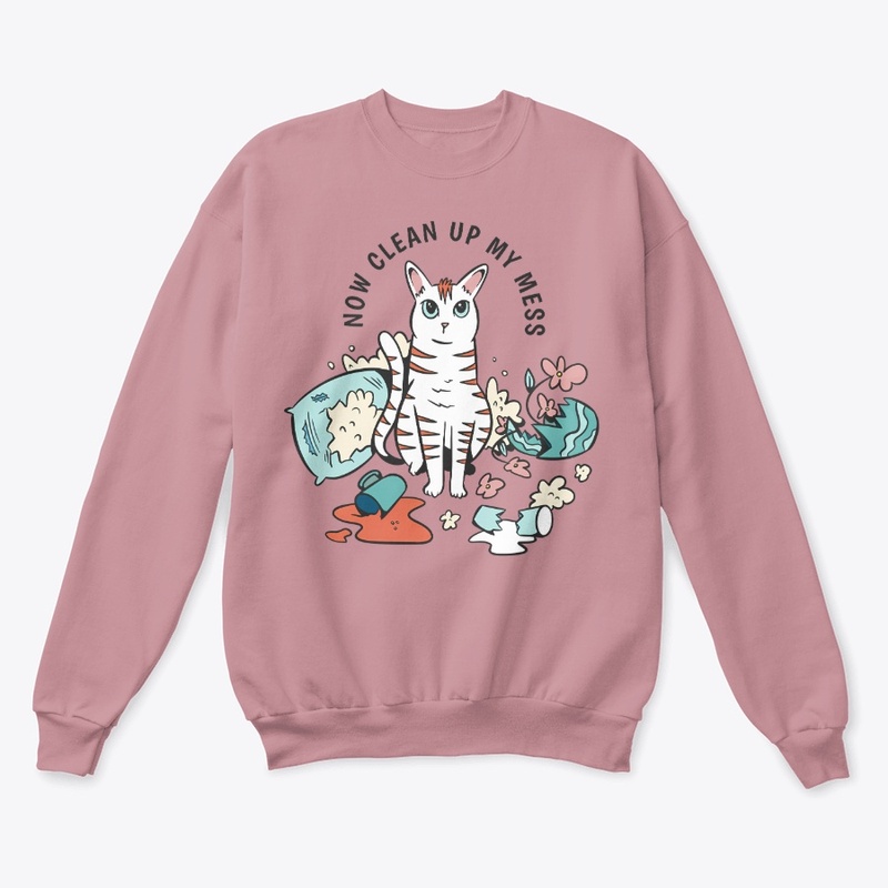 Messy Cat, Funny Quote