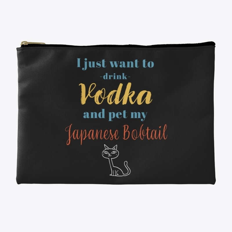 Drink Vodka Japanese Bobtail Cat