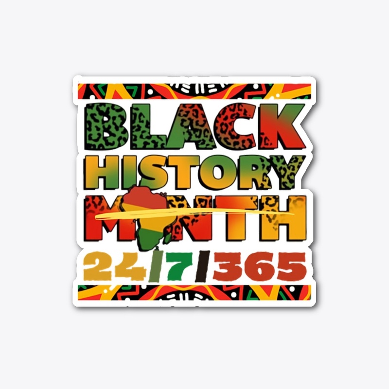 Black History Month Black History design