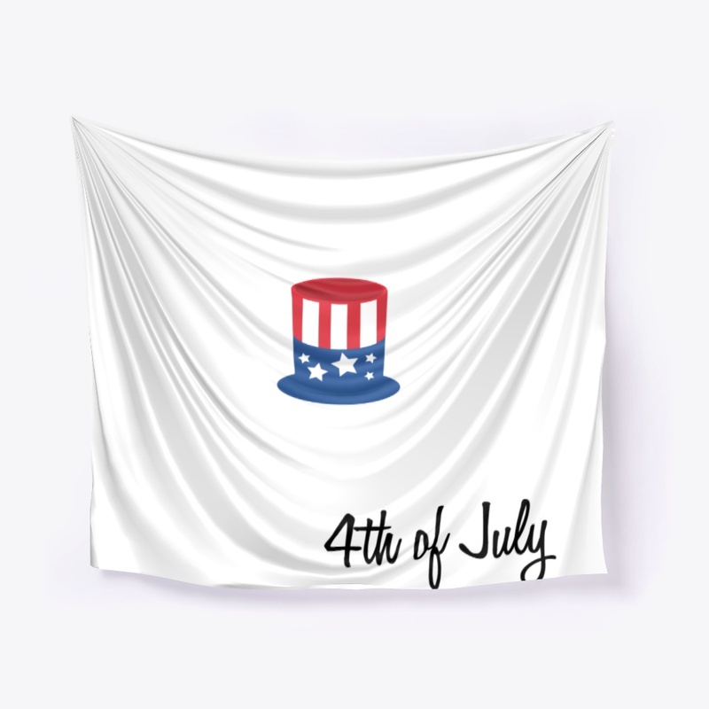 Uncle Sam hat 4th of July Tee