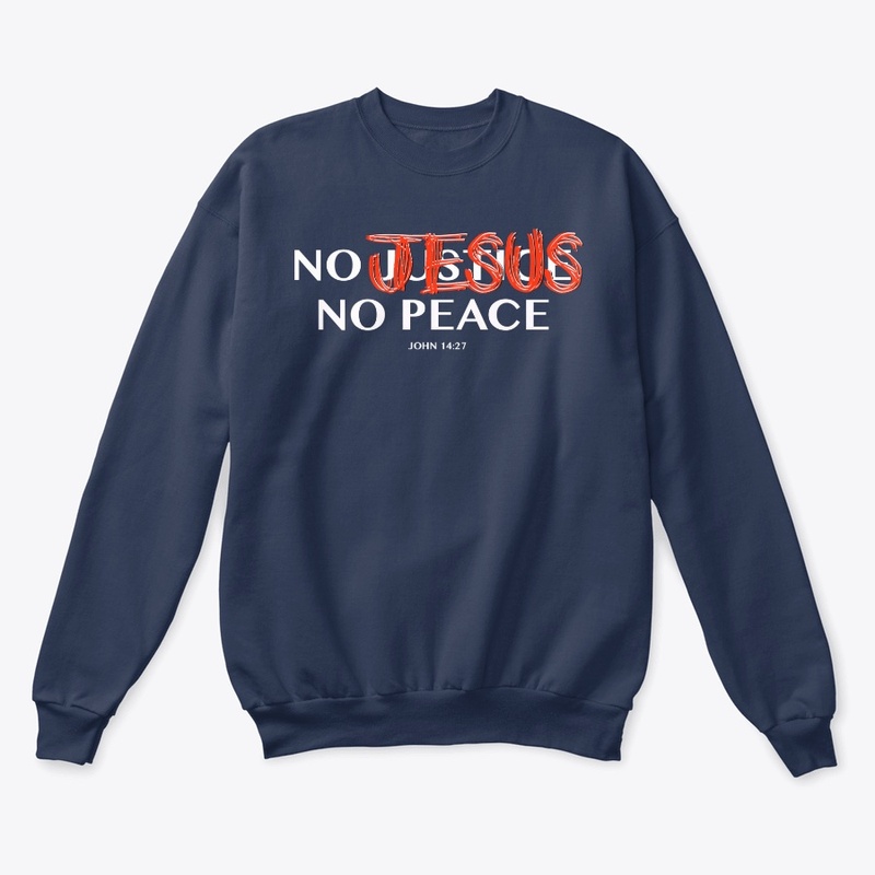 "No Jesus, No Peace" Apparel