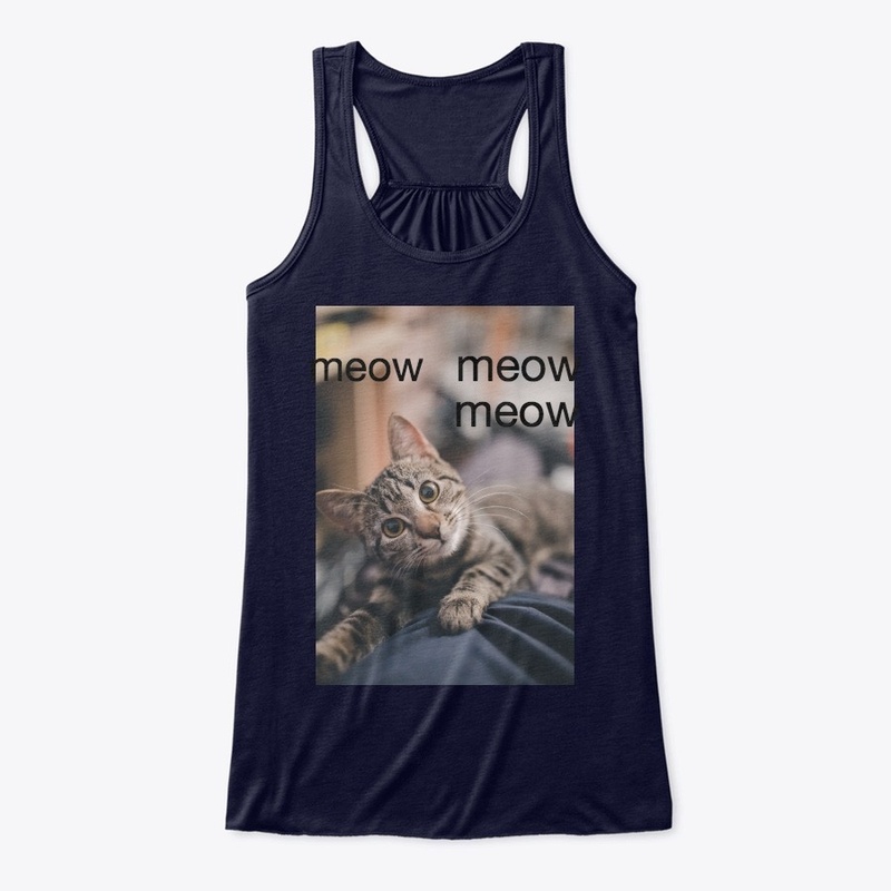 Meowing cat