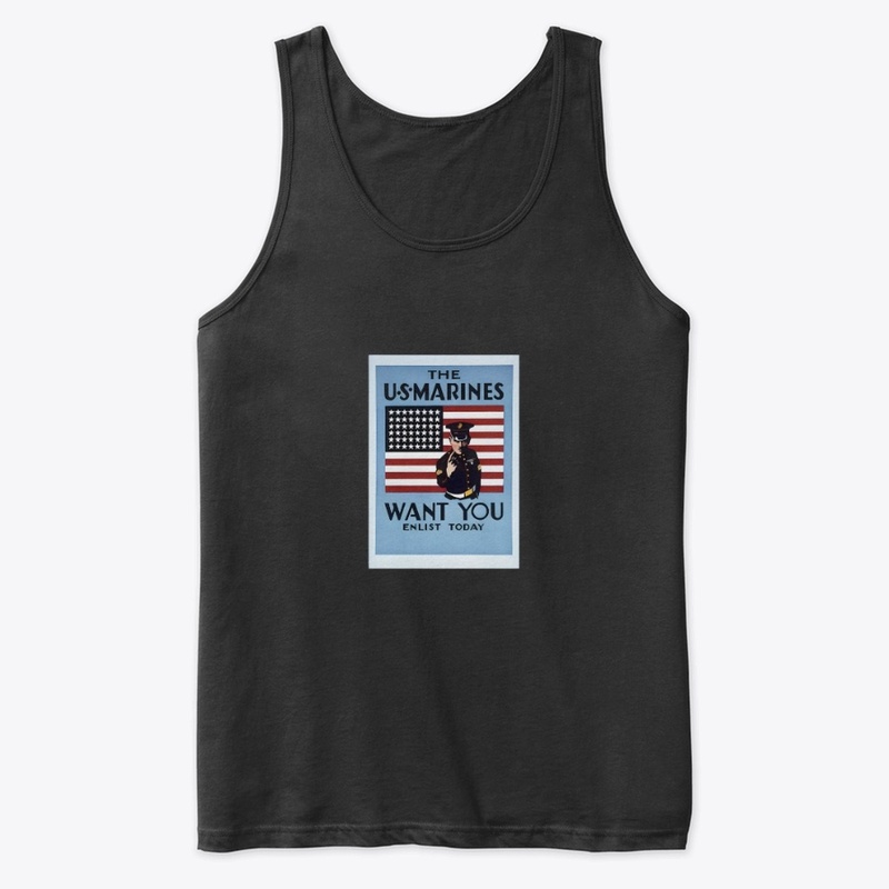 Marines Want You - Premium Tank Top