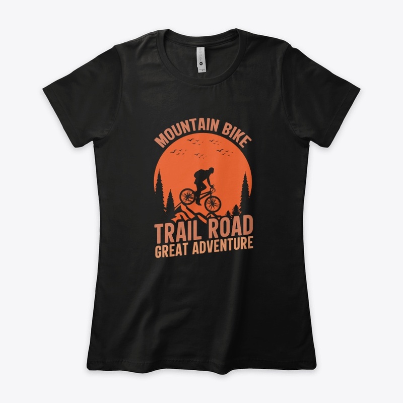 mountain bike trail road great adventure