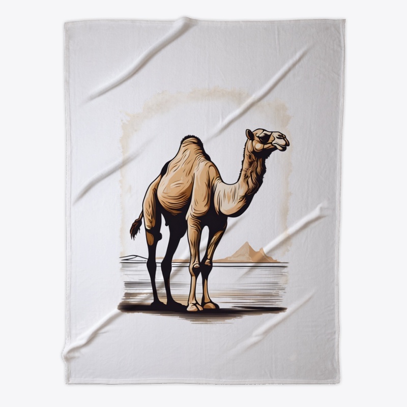 Camel in the Desert