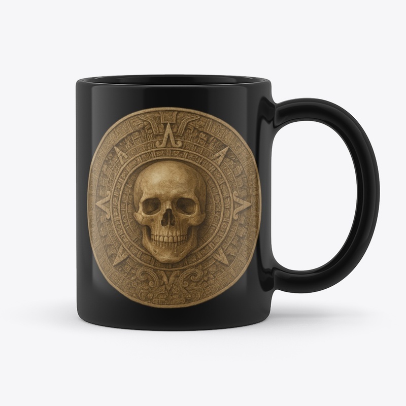 AZTEC CALENDAR SKULL | SERIES