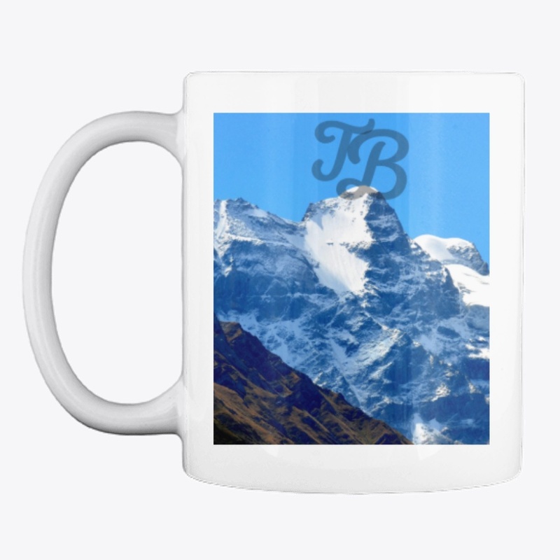 Beautiful snow mountain 
