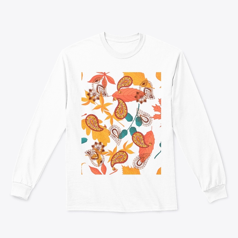 Fall Leaves and Paisleys