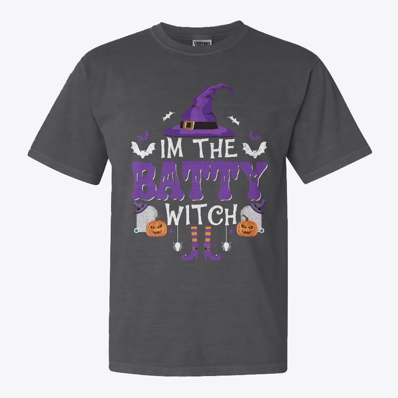 Batty Witch Halloween Tee