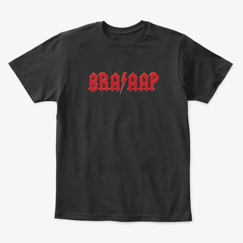 Braaap logo rock band style