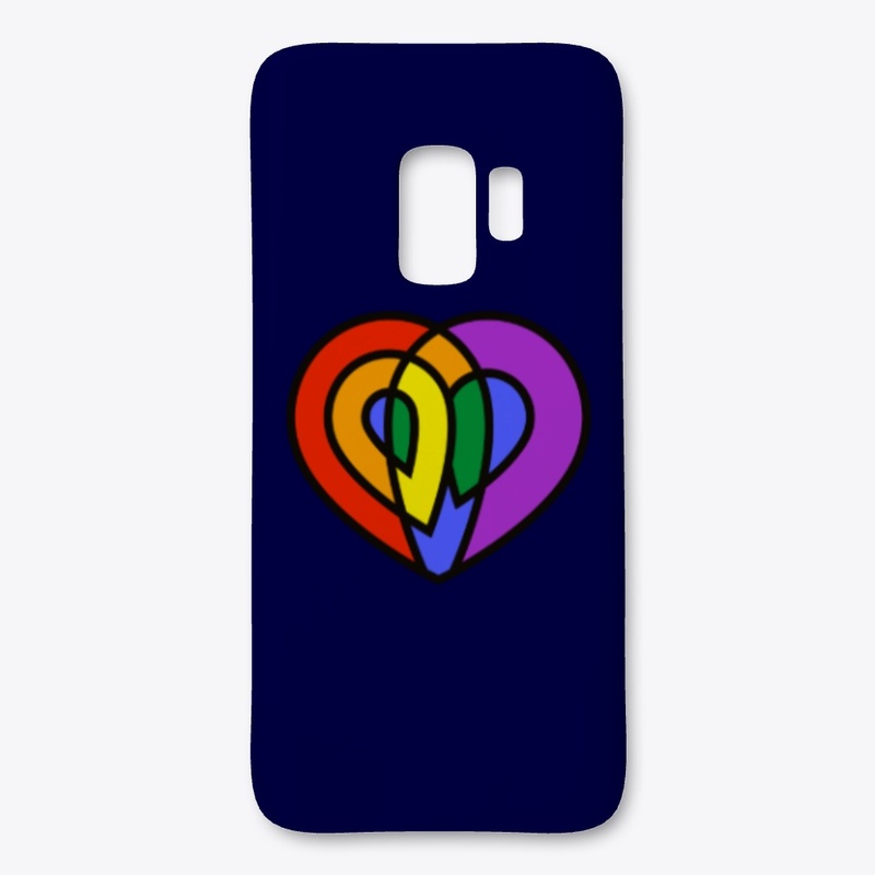 LGBT Love Pride Rainbow Heart