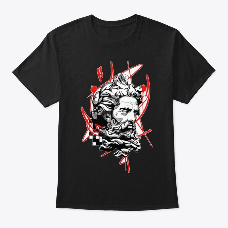 Bold Artistic Print T-Shirt