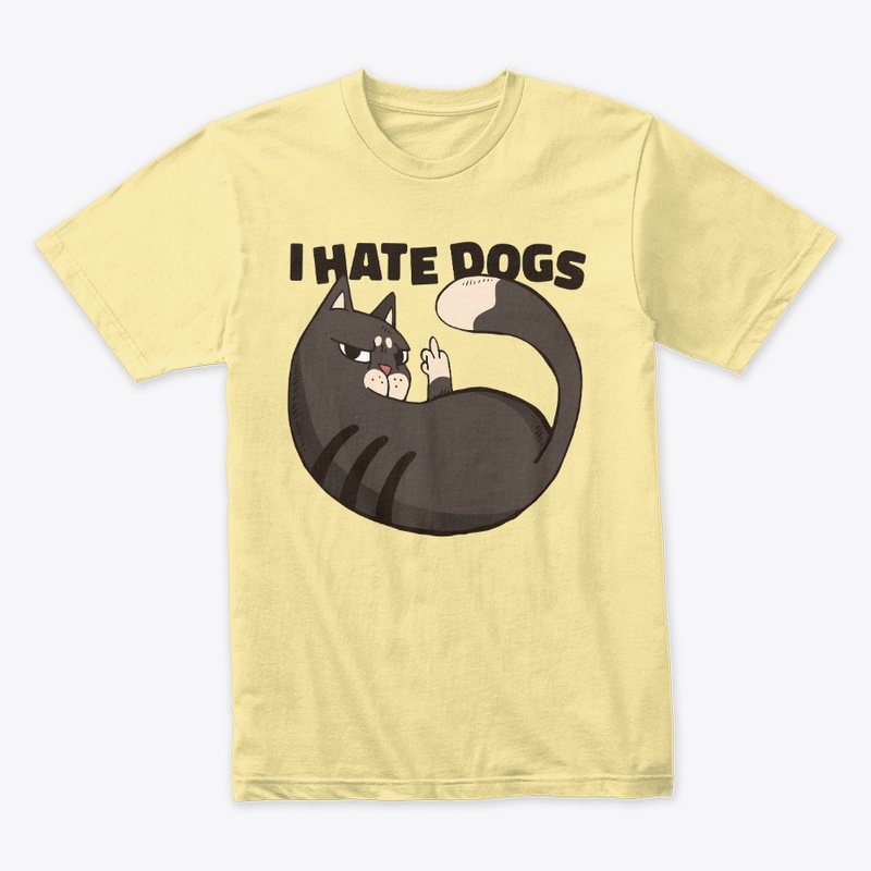 Anti Dog, Offensive Funny Cat