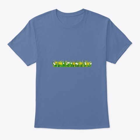 Test Order Adobe 1 Denim Blue T-Shirt Front