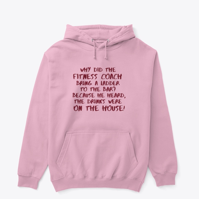 Funny fitness hoodie.