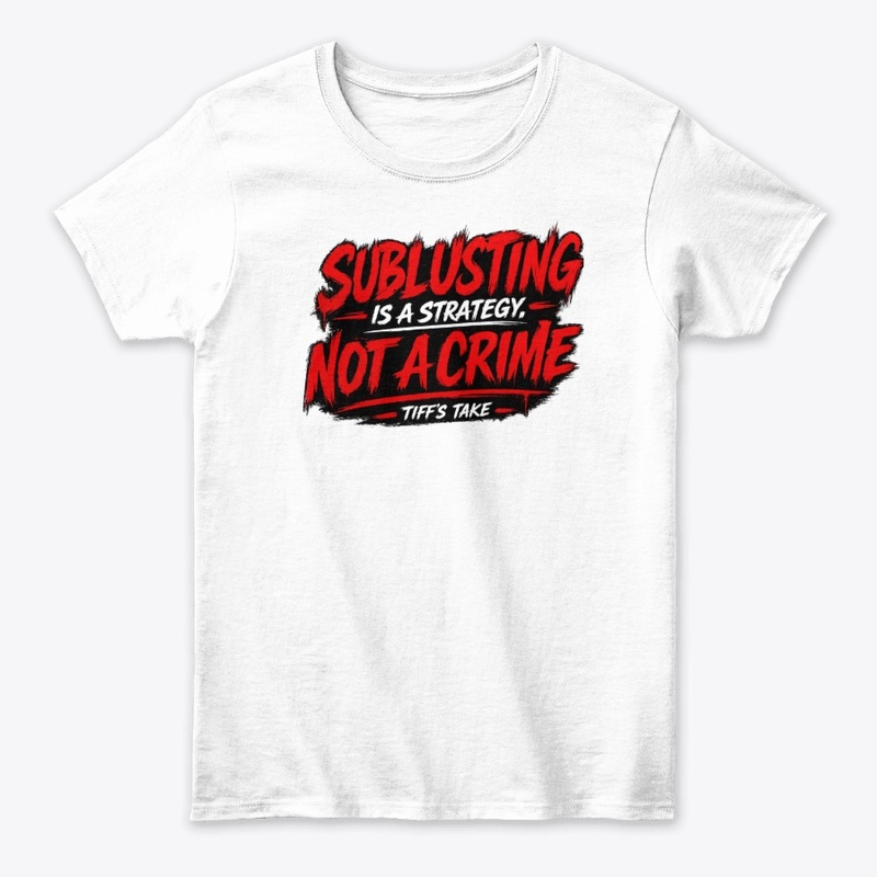 Sublusting isn’t a crime - Red