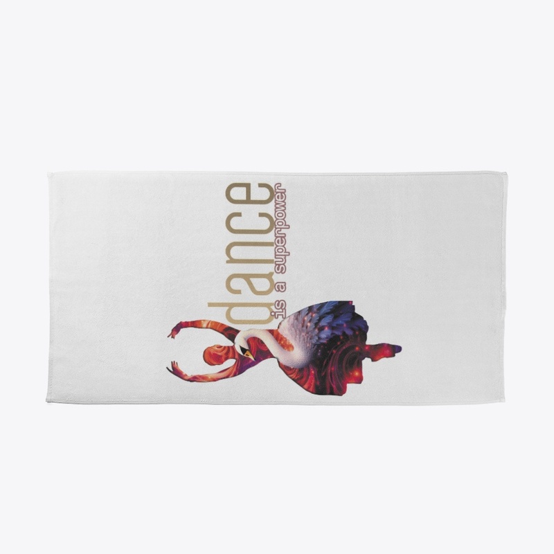 Dance is a superpower! Ballerina swan