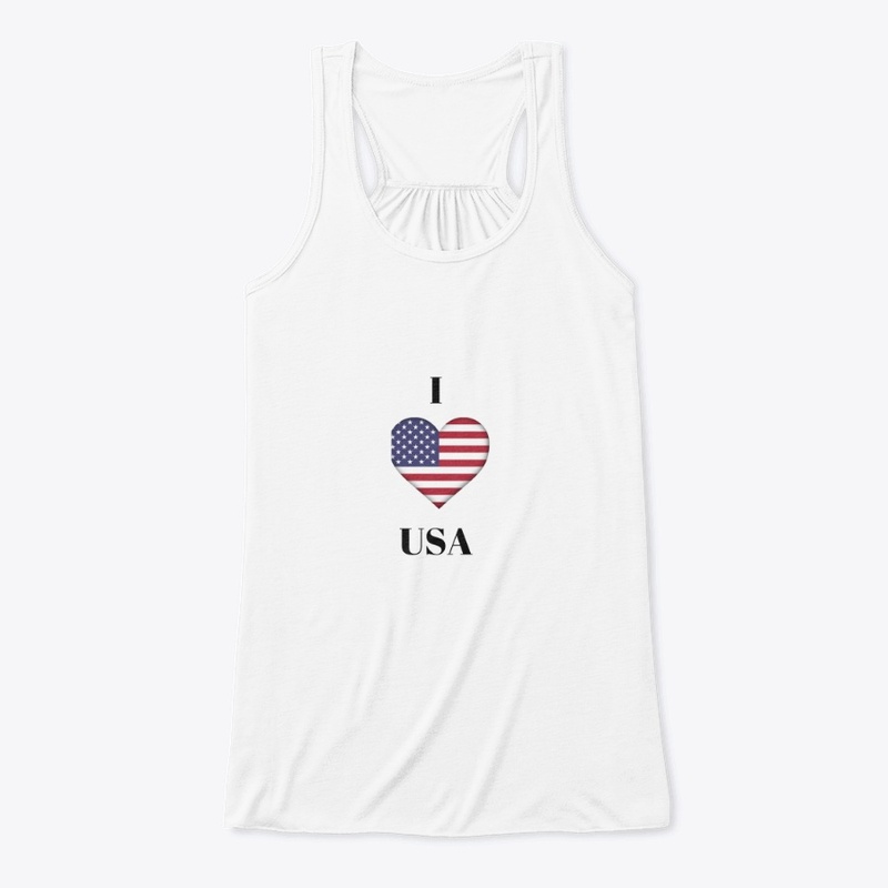 I love USA Tee - 4th of July Tee