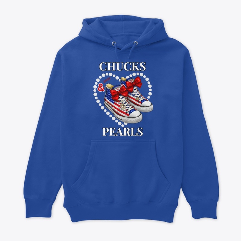 USA Flag 2025 Chucks And Pearls