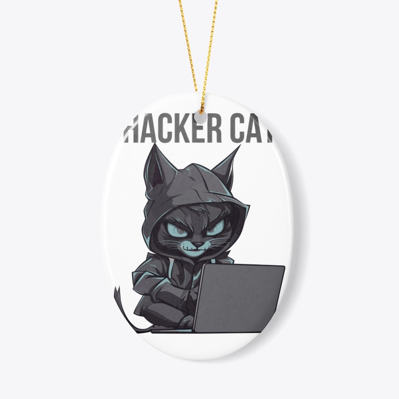 Hacker Cat Men's Stylish Hoodie US$29.99