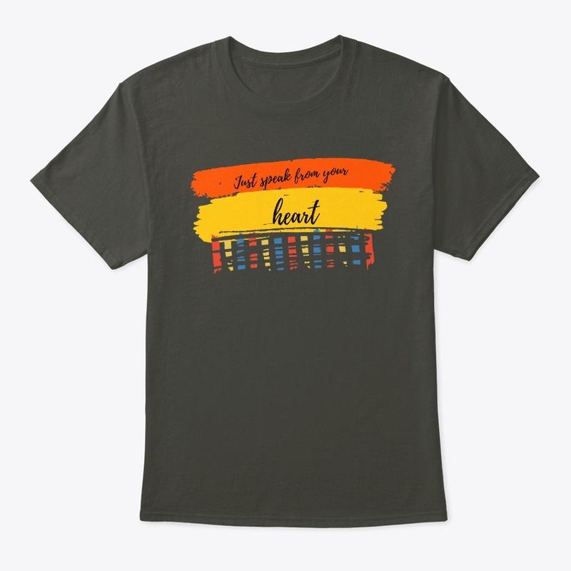   speak from your heart  men's t-shirts