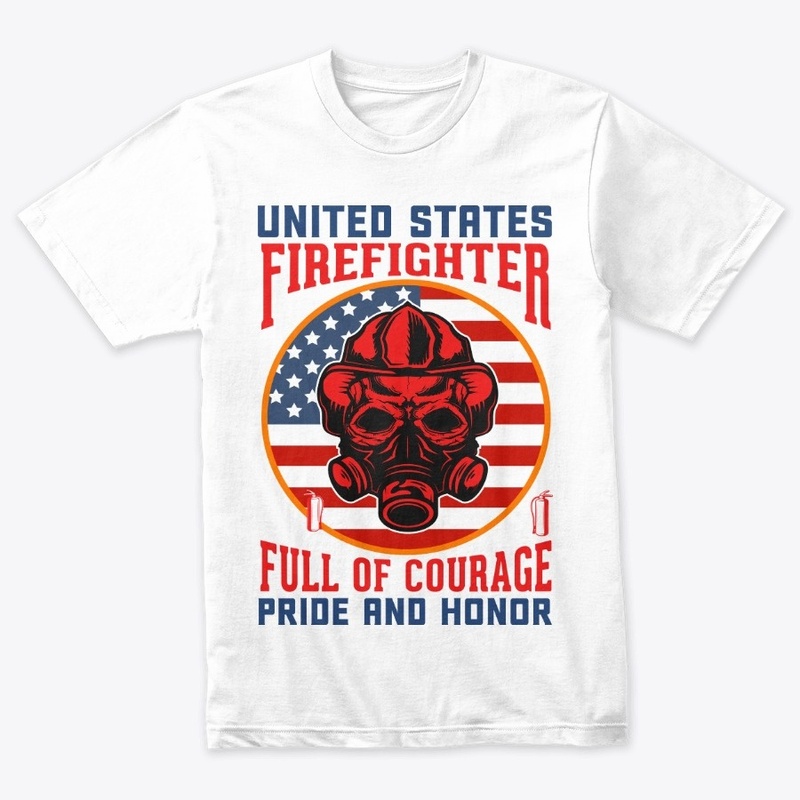 fire fighter t shirt uk