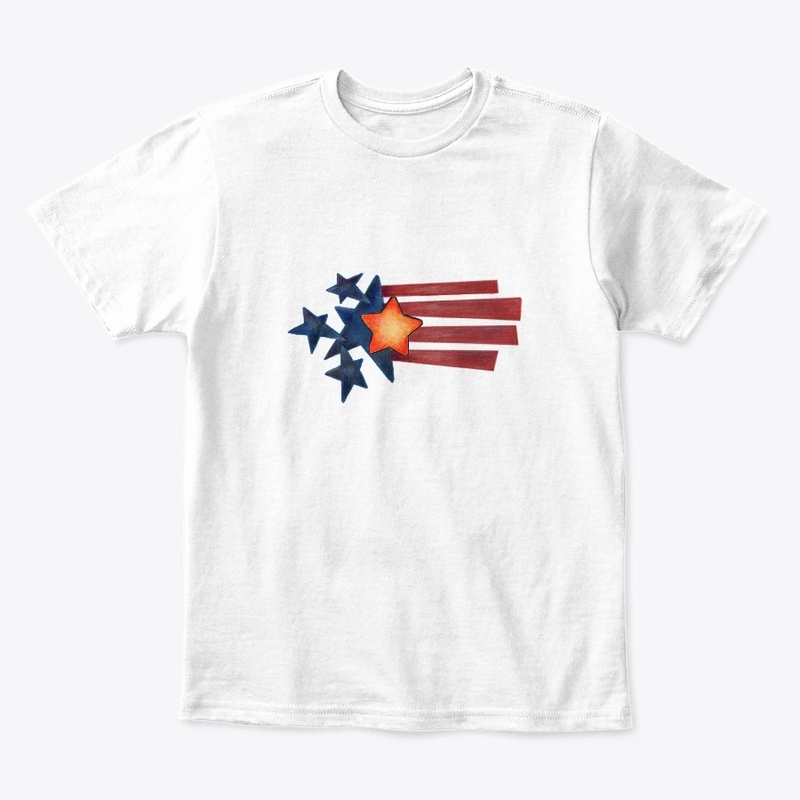 Patriotic American Long Sleeve Tee