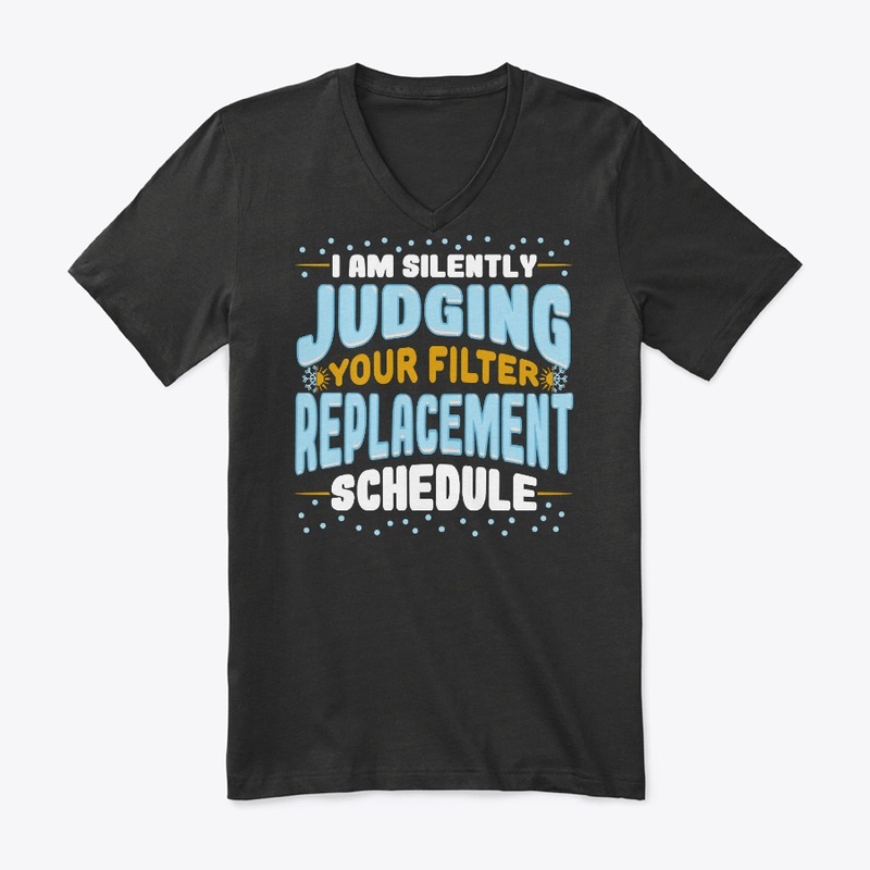 Funny HVAC Tech Gift Silently Judging