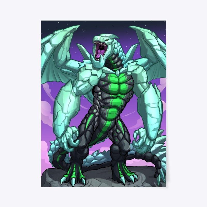 Diamondhide Petrasaur POSTER
