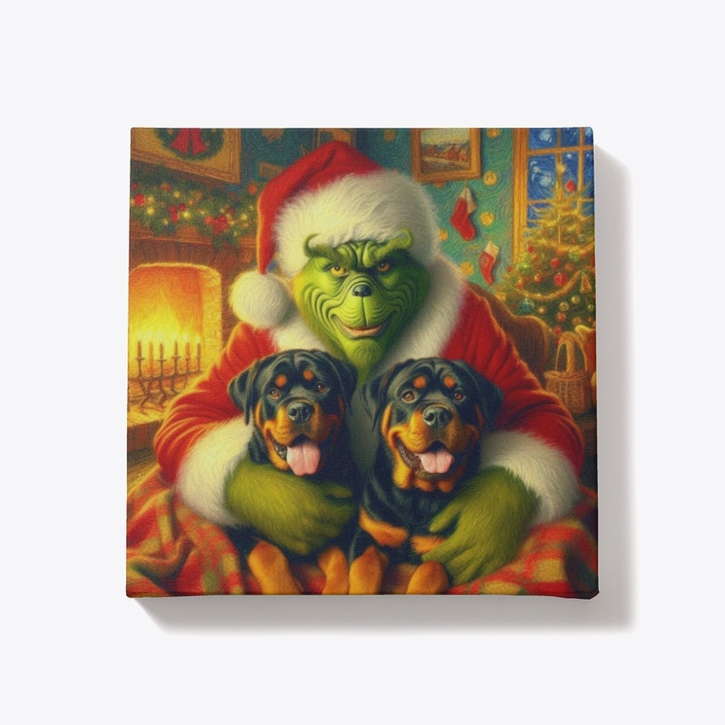 Rottweiler's Christmas Eve