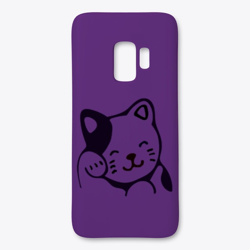Cute Meow Cat- Samsung Case 
