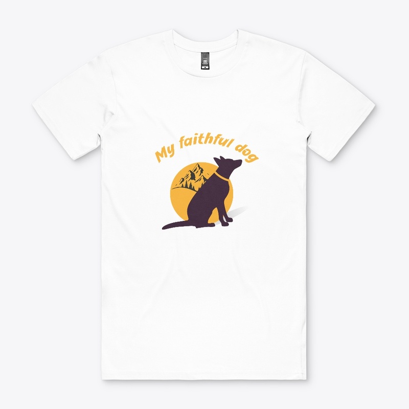My faithful dog for lvoer dogs by Adwaa