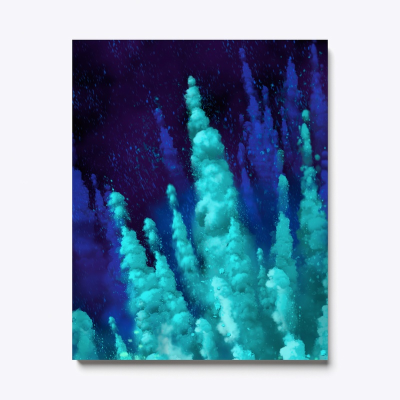 Giant Blast Canvas Print