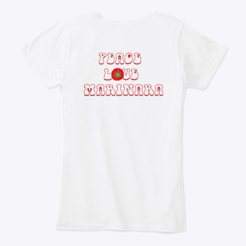 Stoners “Peace,Love &Marinara’” White 