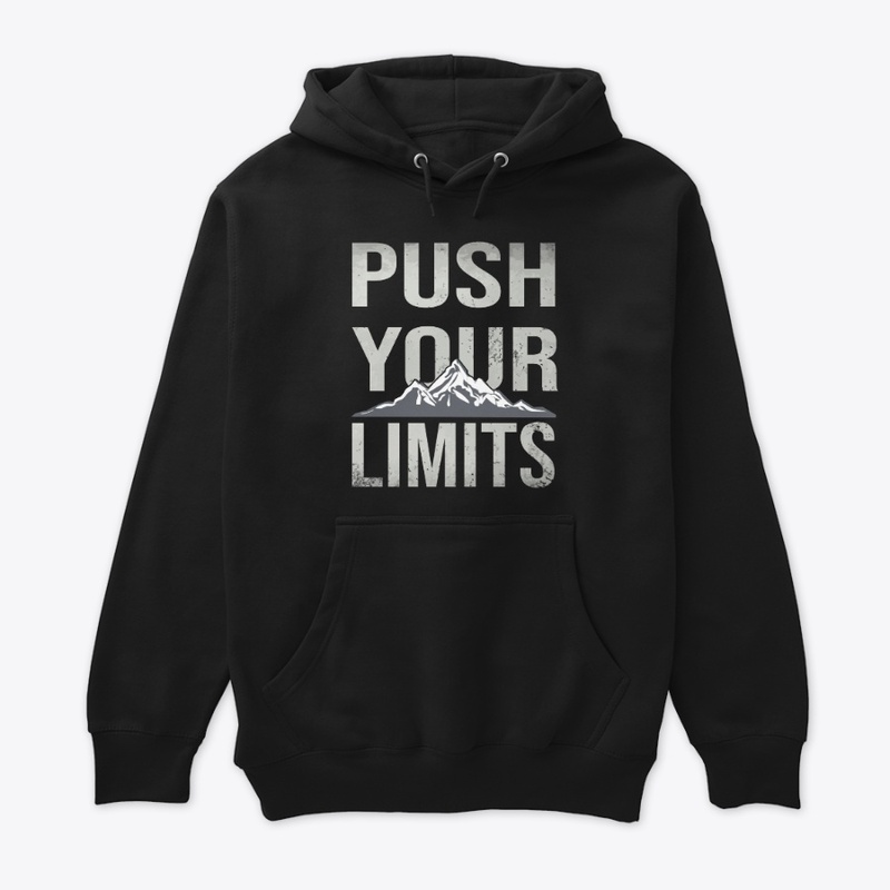 Push Your Limits Typography T-shirt