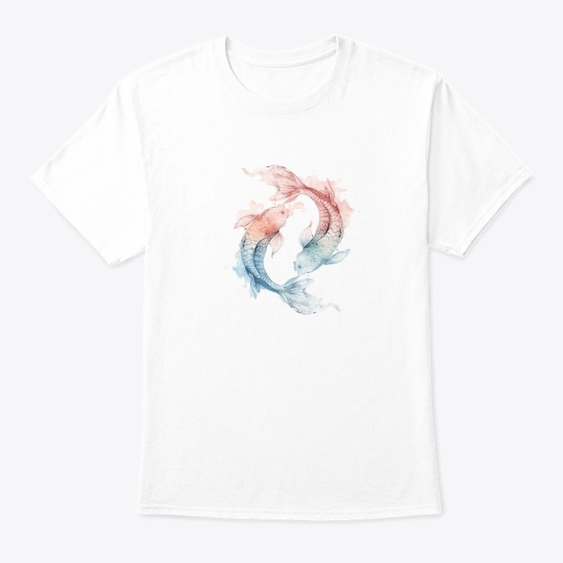 Pisces in Dreamy Light Watercolors
