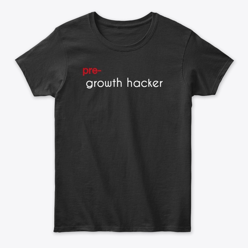 Growth hacker shirt - unisex - pre red