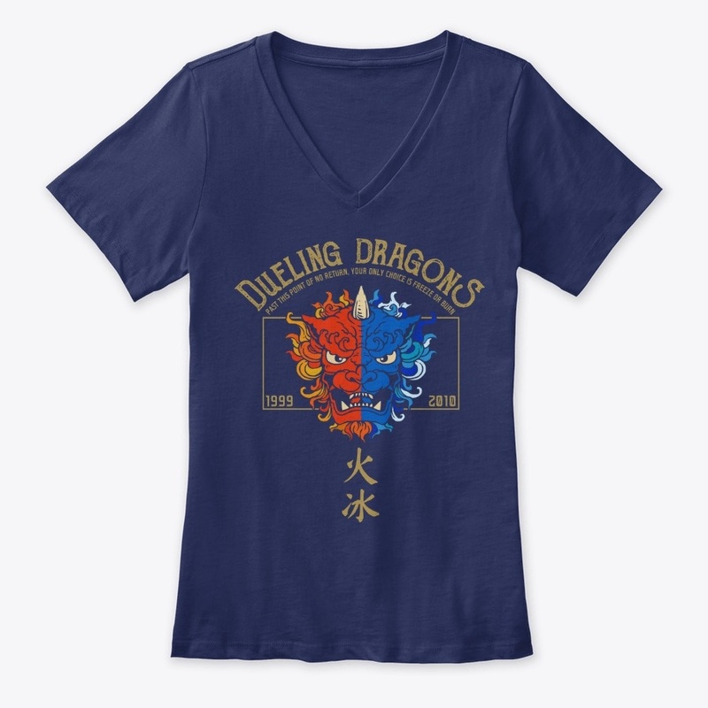 Dueling Dragons Fire And Ice Tribute