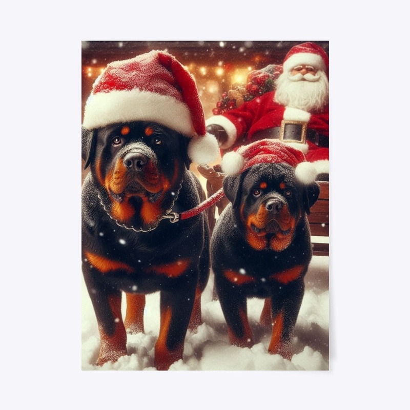 Rottweiler Christmas