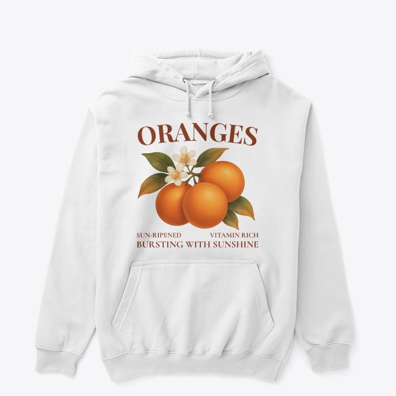 Vintage Orange | Botanical Citrus Art