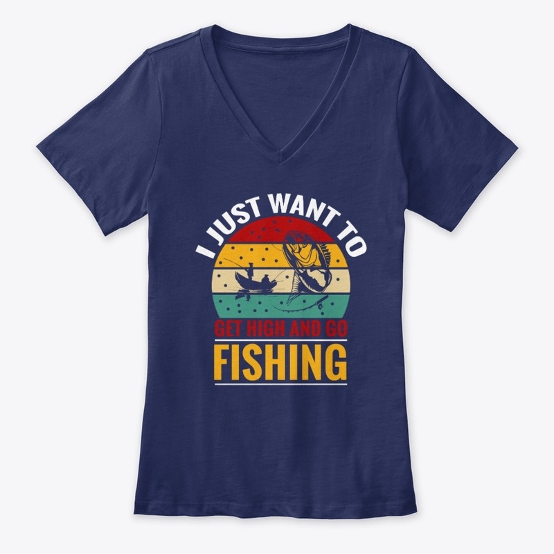 I Just Want to Go...Fishing T-shirt